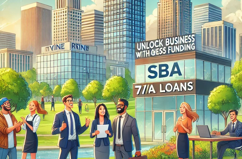 Unlock Business Potential in Irvine, California with SBA 7(a) Loans: Your Guide with GHC Funding in 2024